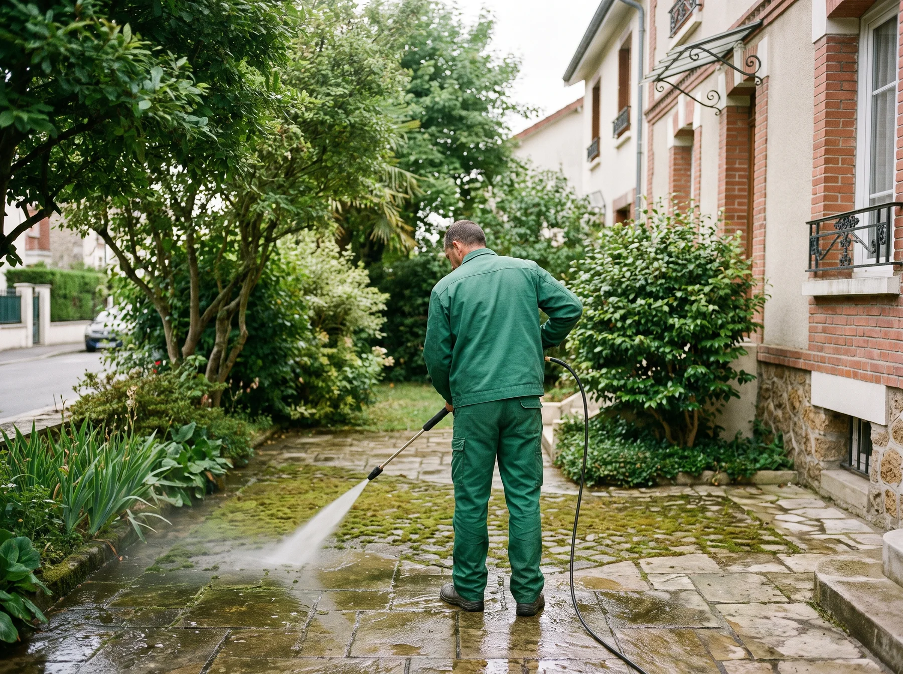 Jardin entretenu à Gagny par Vertalis Propreté